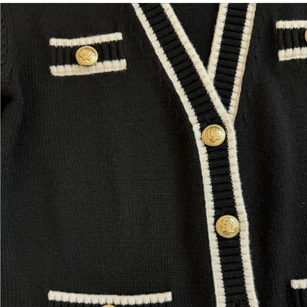 Alice + Olivia
Bradford Tipped Cardigan - Picture 7 of 12